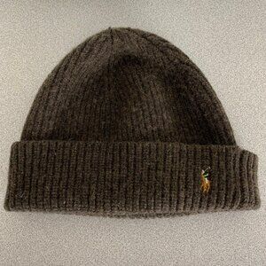 Polo Ralph Lauren Brown Knit Beanie